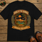 House Of The Hammock T Shirt - Black