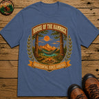 House Of The Hammock T Shirt - Blue Jean