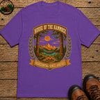 House Of The Hammock T Shirt - Grape