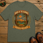 House Of The Hammock T Shirt - Moss
