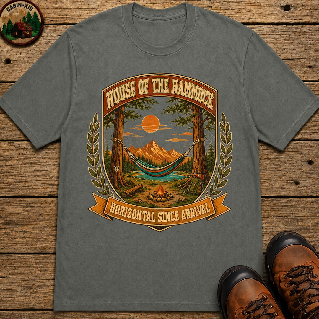 House Of The Hammock T Shirt - Pepper