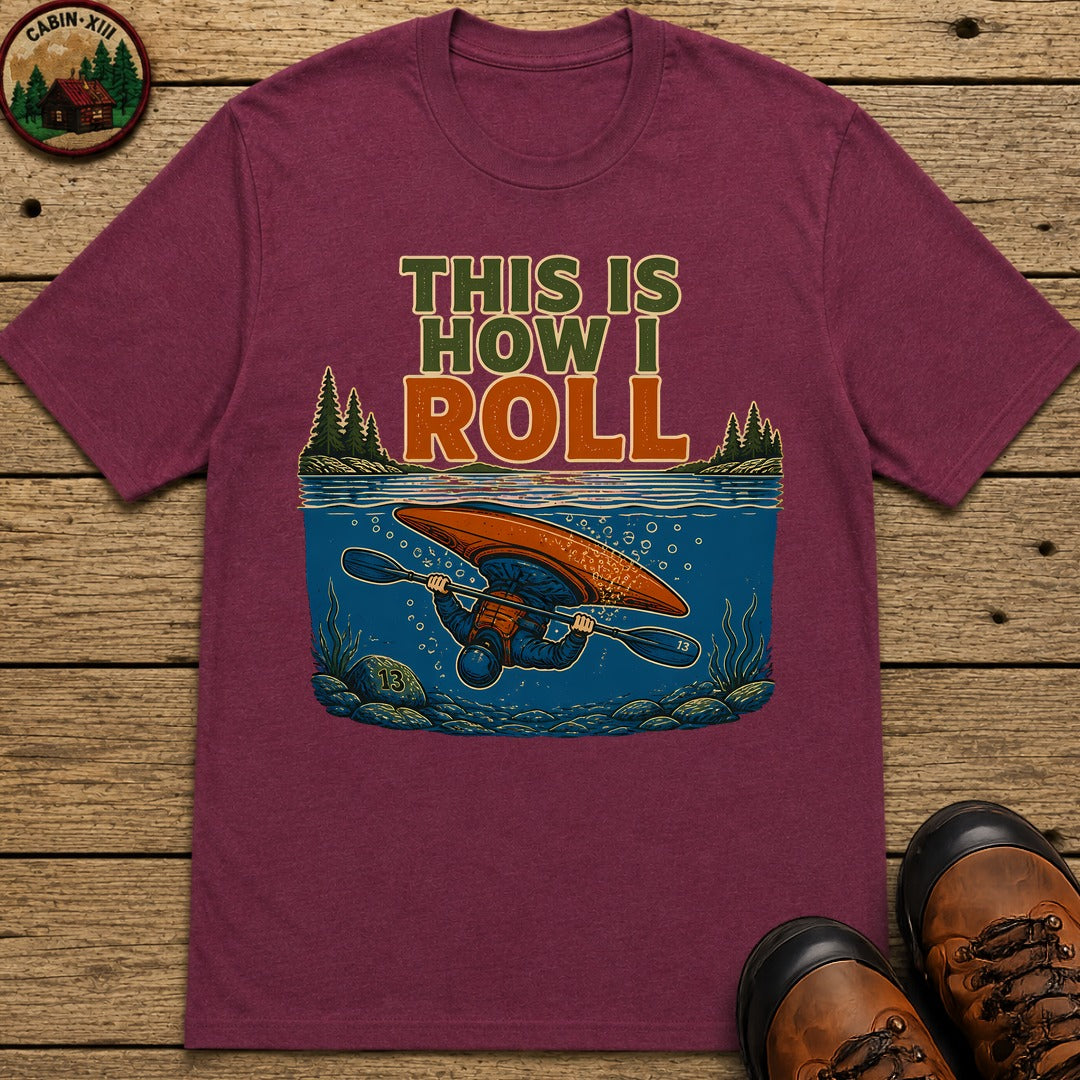 How I Roll T-Shirt - Berry
