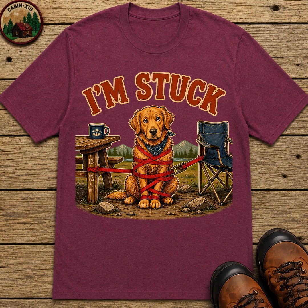 I'M Stuck T-Shirt - Berry