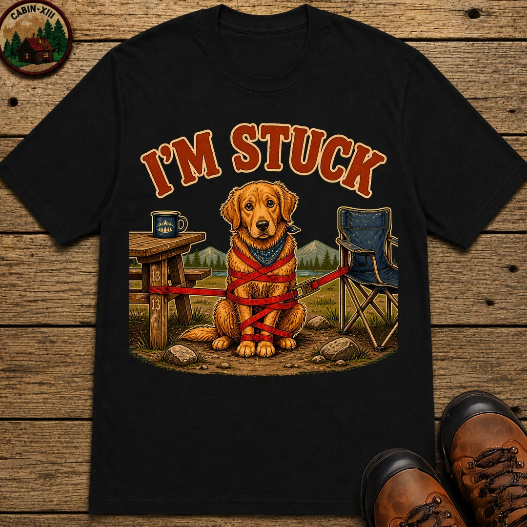 I'M Stuck T-Shirt - Black