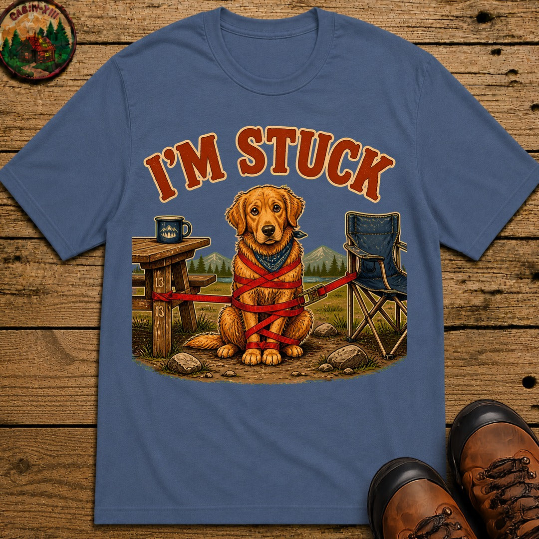 I'M Stuck T-Shirt - Blue Jean