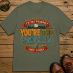 I'M The Werewolf (Modern) Badge T Shirt - Moss