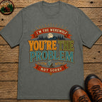 I'M The Werewolf (Modern) Badge T Shirt - Pepper