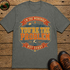 I'M The Werewolf (Retro) Badge T Shirt - Pepper