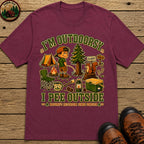 I'm Outdoorsy T-Shirt - Berry