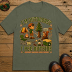 I'm Outdoorsy T-Shirt - Moss
