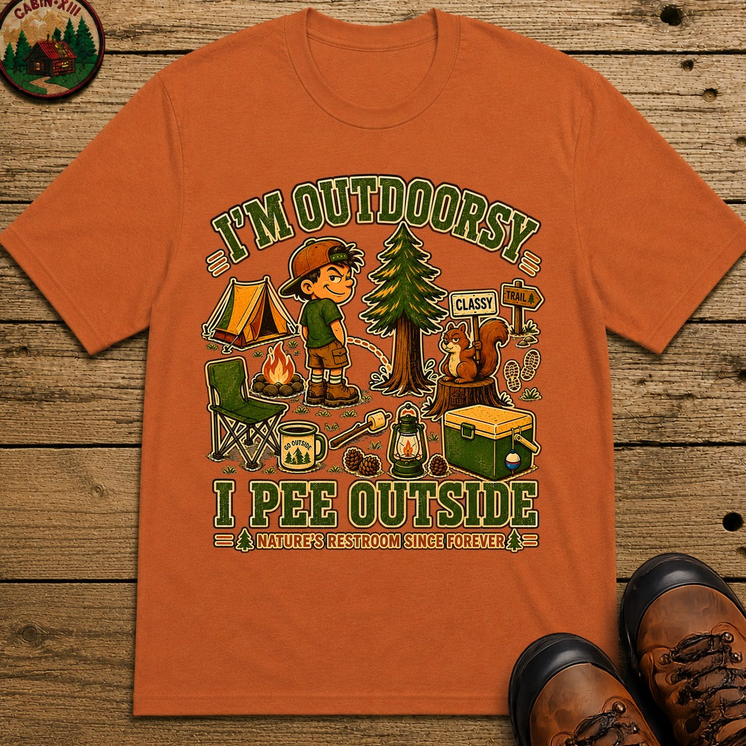 I'm Outdoorsy T-Shirt - Yam