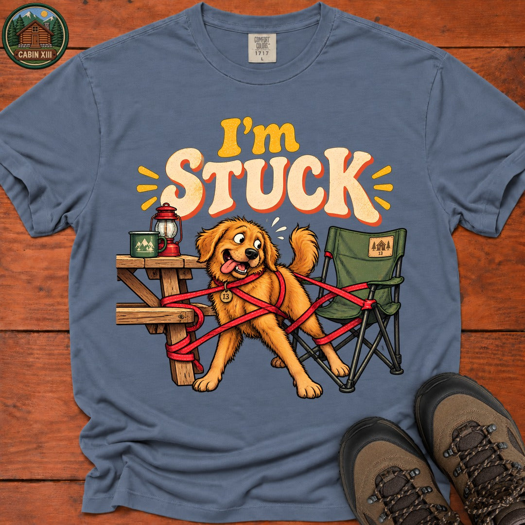 I'm Stuck T-Shirt - Blue Jean