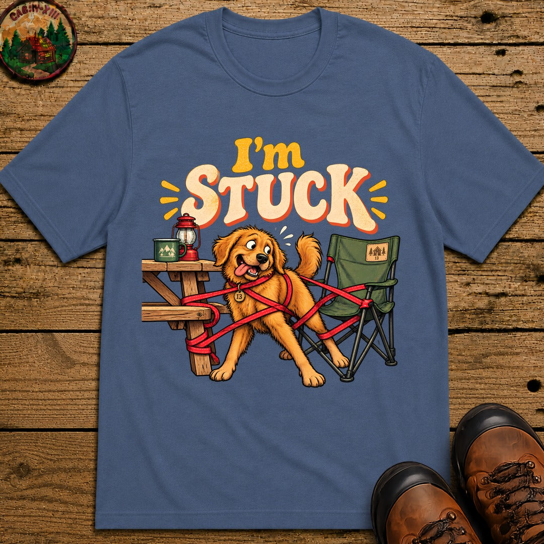 I'm Stuck T-Shirt - Blue Jean