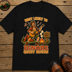 Ignore Quiet Hours T-Shirt - Black