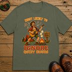 Ignore Quiet Hours T-Shirt - Moss