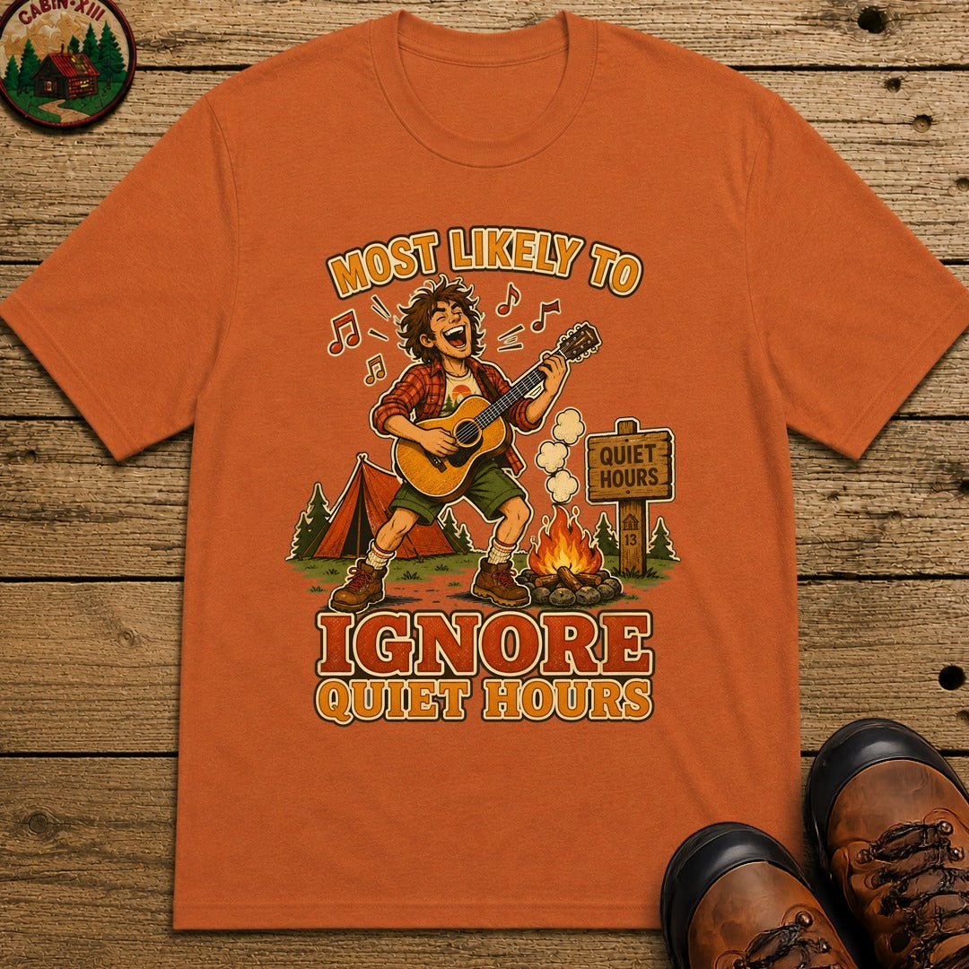 Ignore Quiet Hours T-Shirt - Yam
