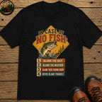 In Case Of No Fish T Shirt - Black
