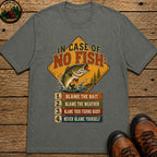 In Case Of No Fish T Shirt - Pepper