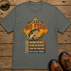 In Case Of No Fish T Shirt - Pepper