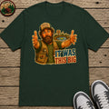 It Was This Big Kids T-Shirt - Forest Green