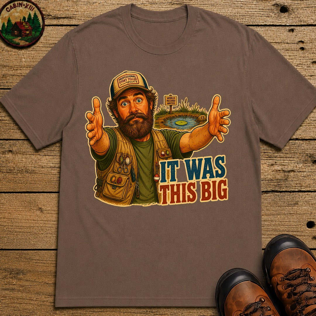 It Was This Big T-Shirt - Espresso