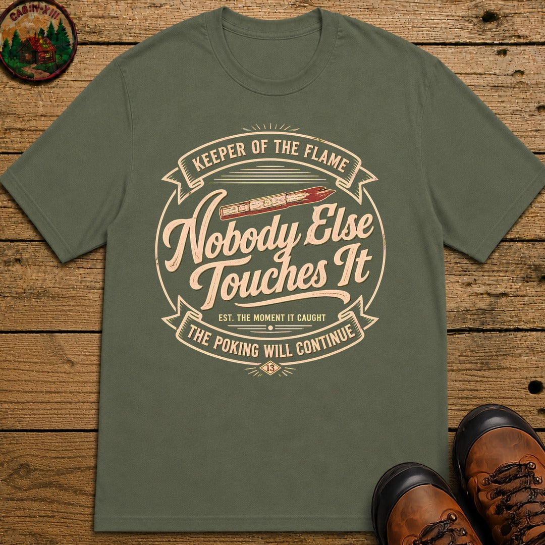 Keeper Of The Flame T-Shirt - Moss