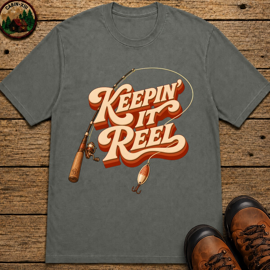 Keeping It Reel T-Shirt - Pepper