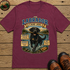 Labrador Camp Dog - Loving Lakes and Hating Baths Shirt - Berry