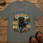 Labrador Camp Dog - Loving Lakes and Hating Baths Shirt - Pepper