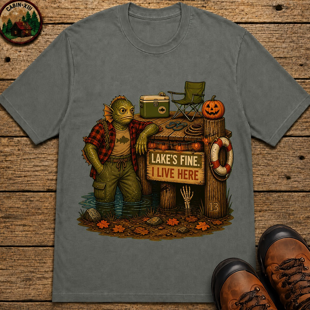 Lagoon Monster Halloween T-Shirt - Pepper