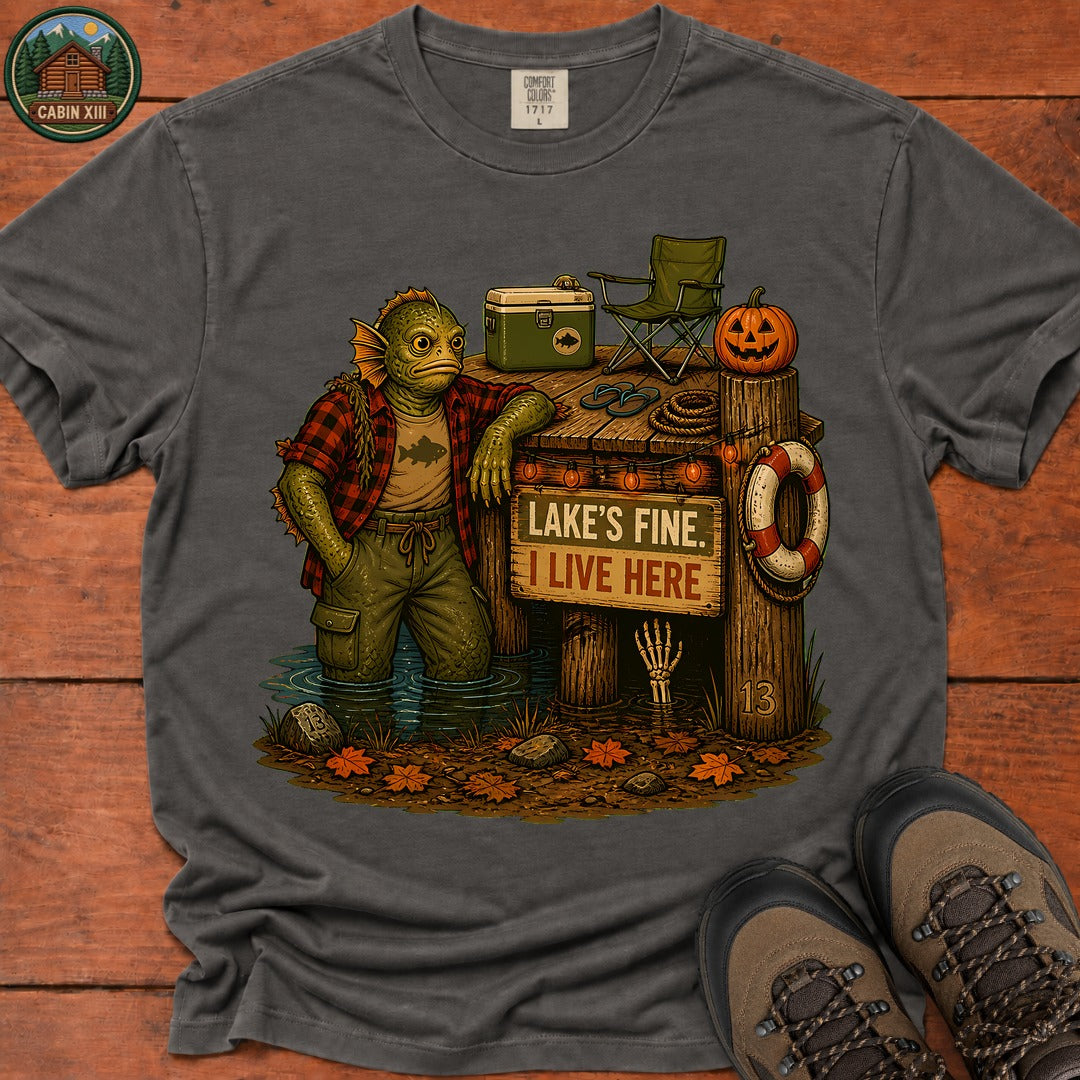 Lagoon Monster Halloween T-Shirt - Pepper