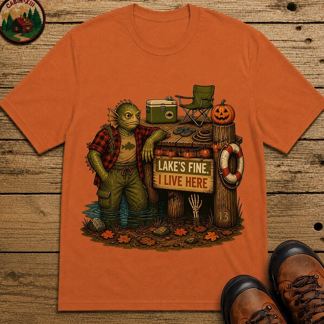 Lagoon Monster Halloween T-Shirt - Yam