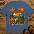 Lake Camp Weekend T-Shirt - Blue Jean