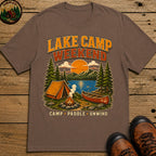 Lake Camp Weekend T-Shirt - Espresso
