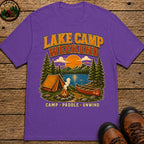 Lake Camp Weekend T-Shirt - Grape