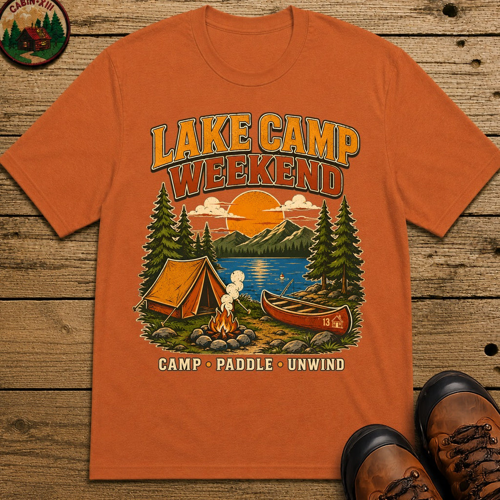 Lake Camp Weekend T-Shirt - Yam
