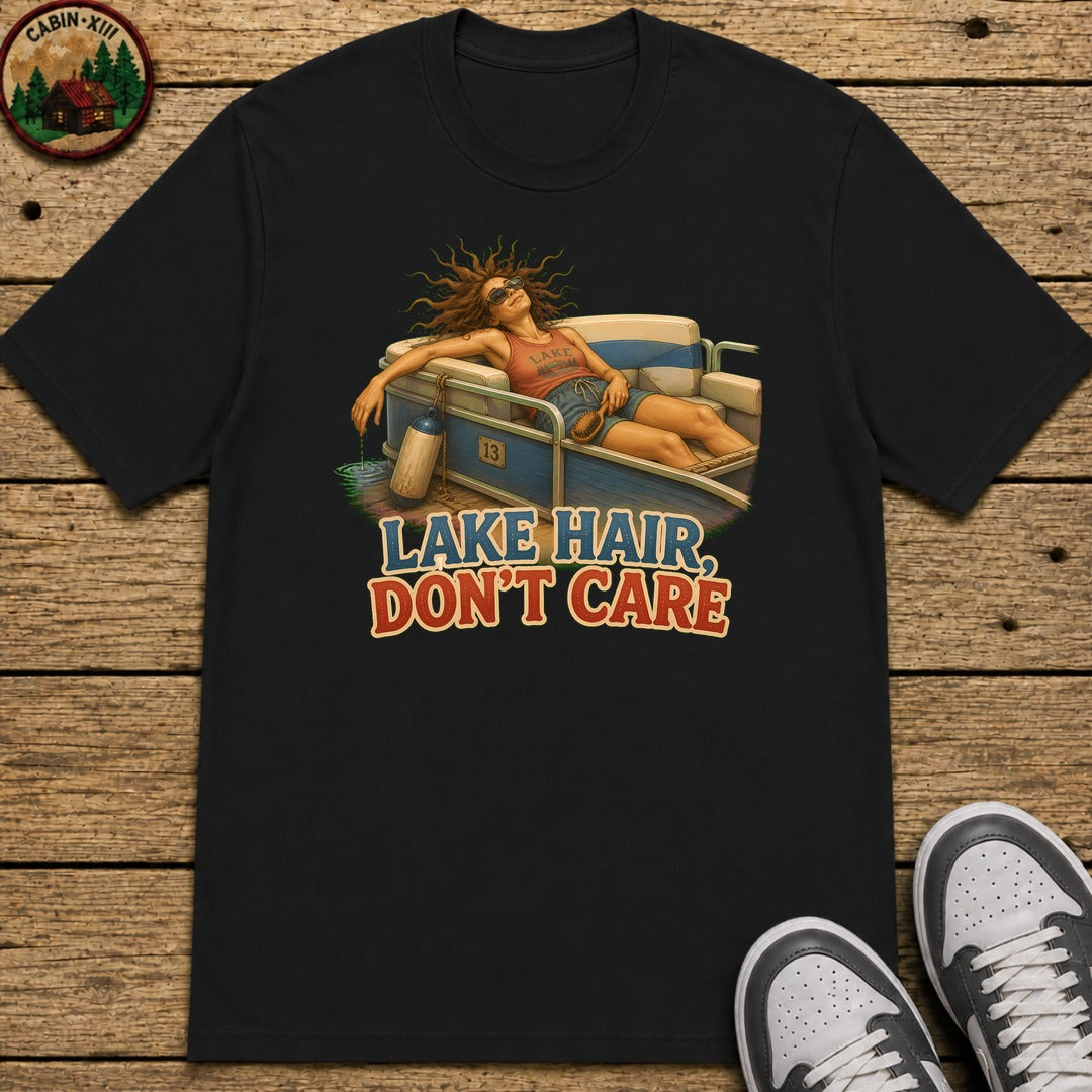 Lake Hair Kids T-Shirt - Black