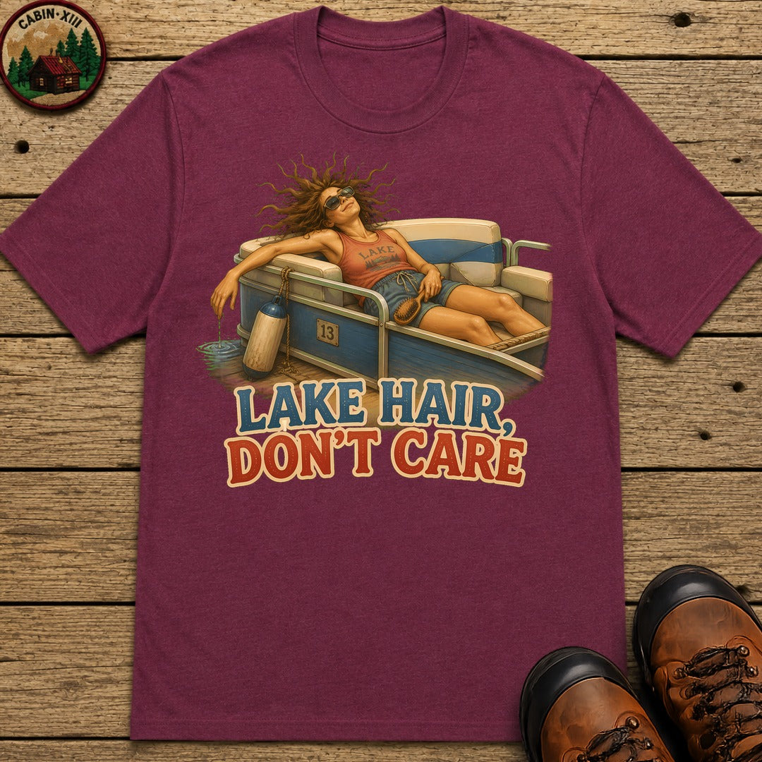 Lake Hair T-Shirt - Berry