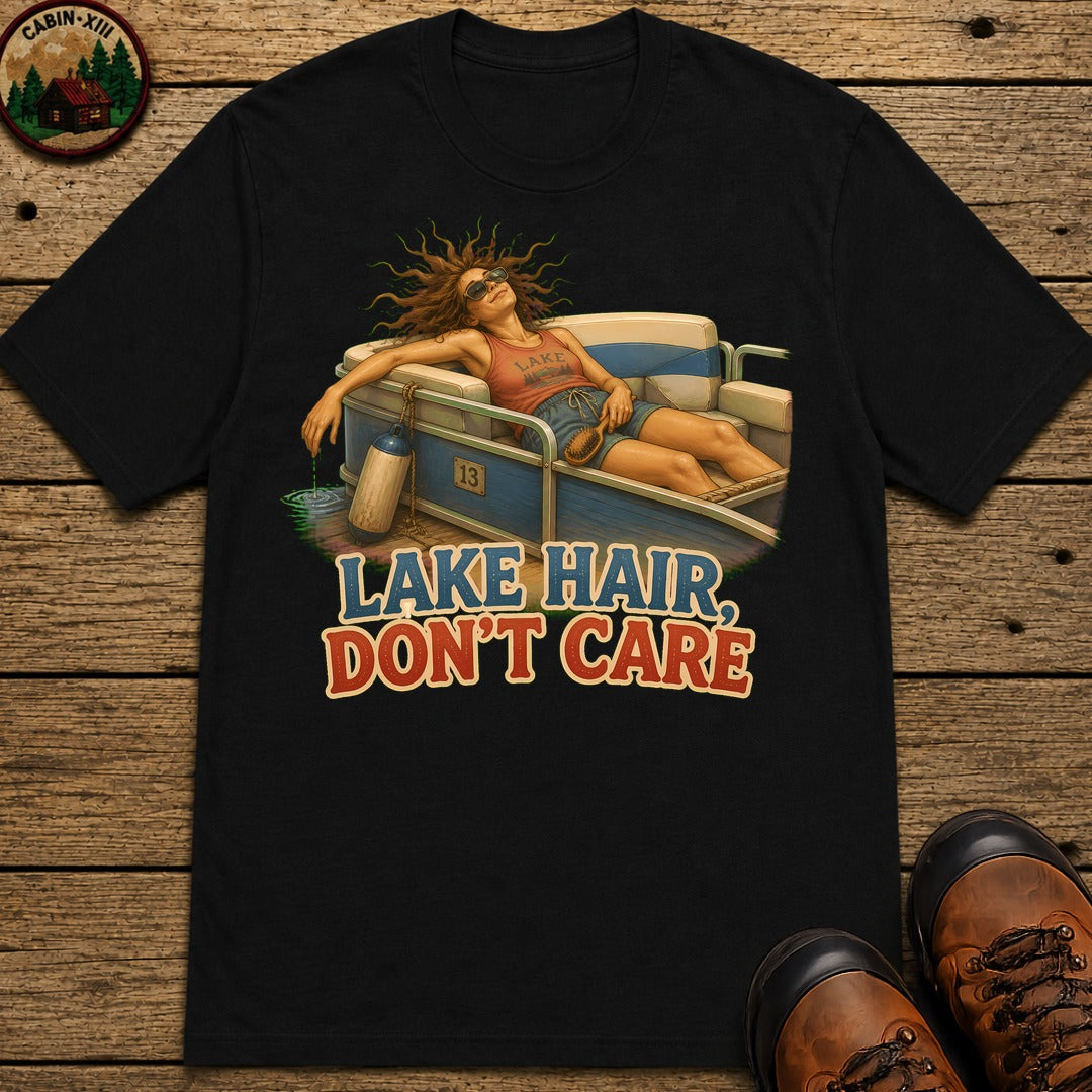 Lake Hair T-Shirt - Black