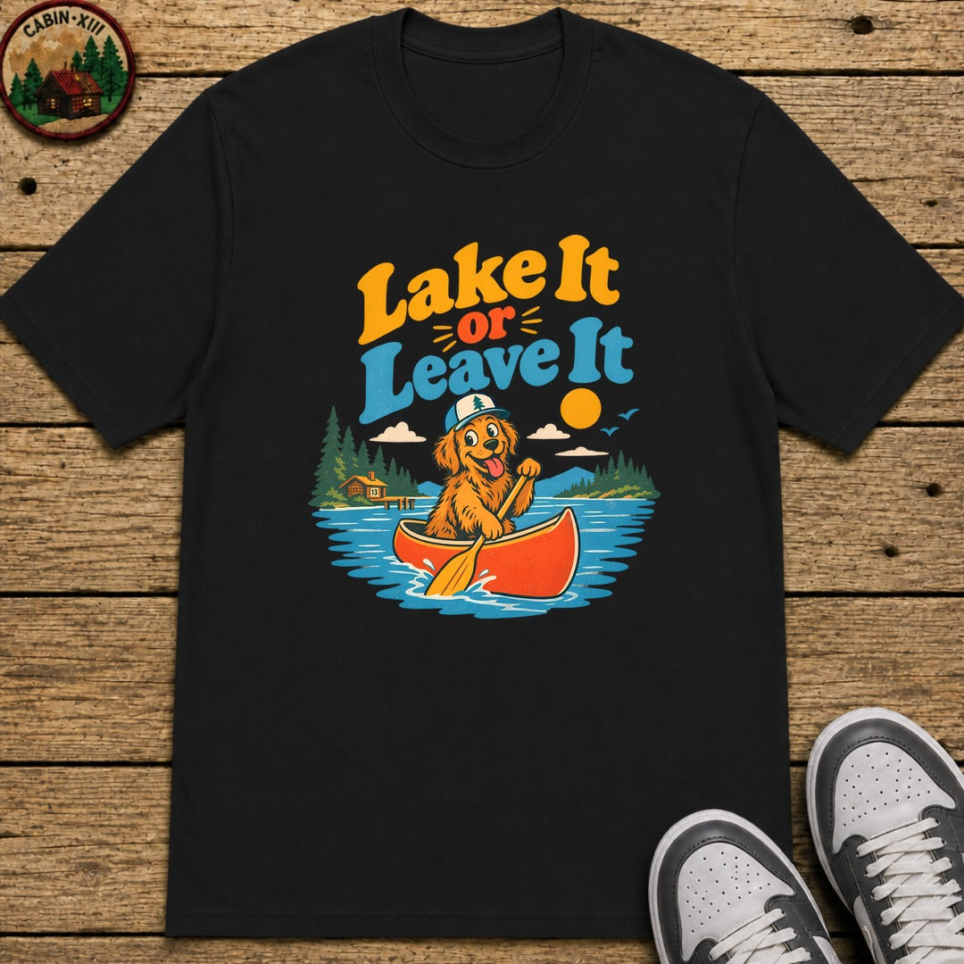 Lake It Or Leave It Kids T-Shirt - Black