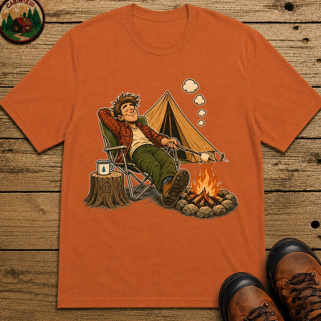 Lazy Camper T-Shirt - Yam