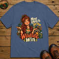 Let The Wildlife Win T-Shirt - Blue Jean
