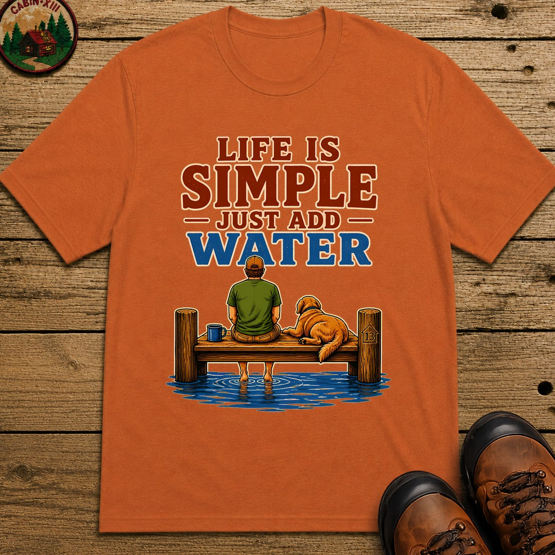 Life Is Simple T-Shirt - Yam