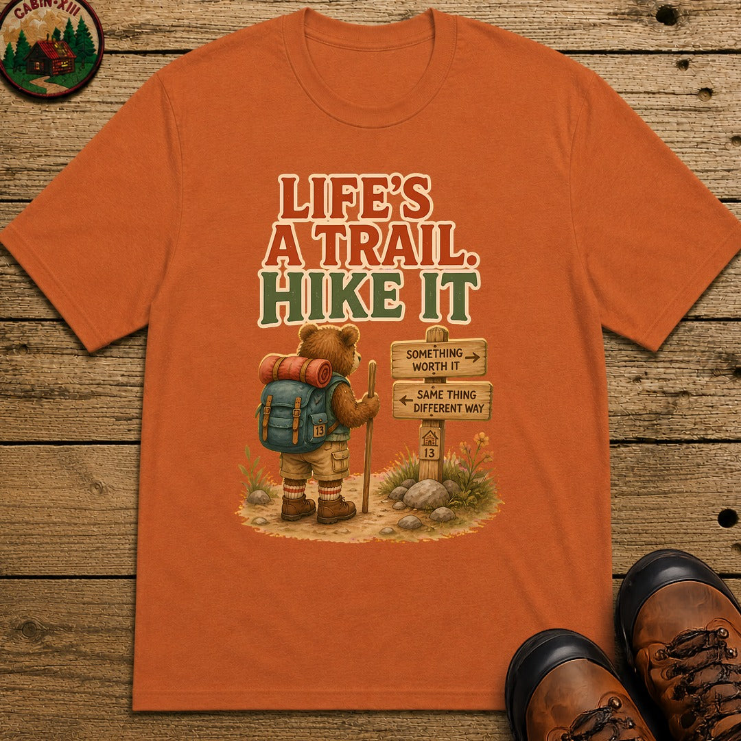 Life'S A Trail T-Shirt - Yam