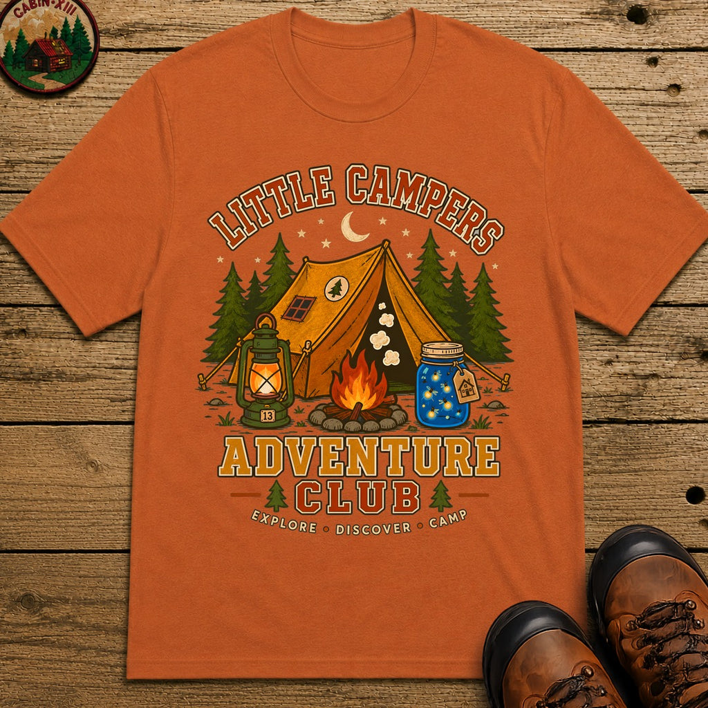 Little Camper's Adventure Club T-Shirt - Yam