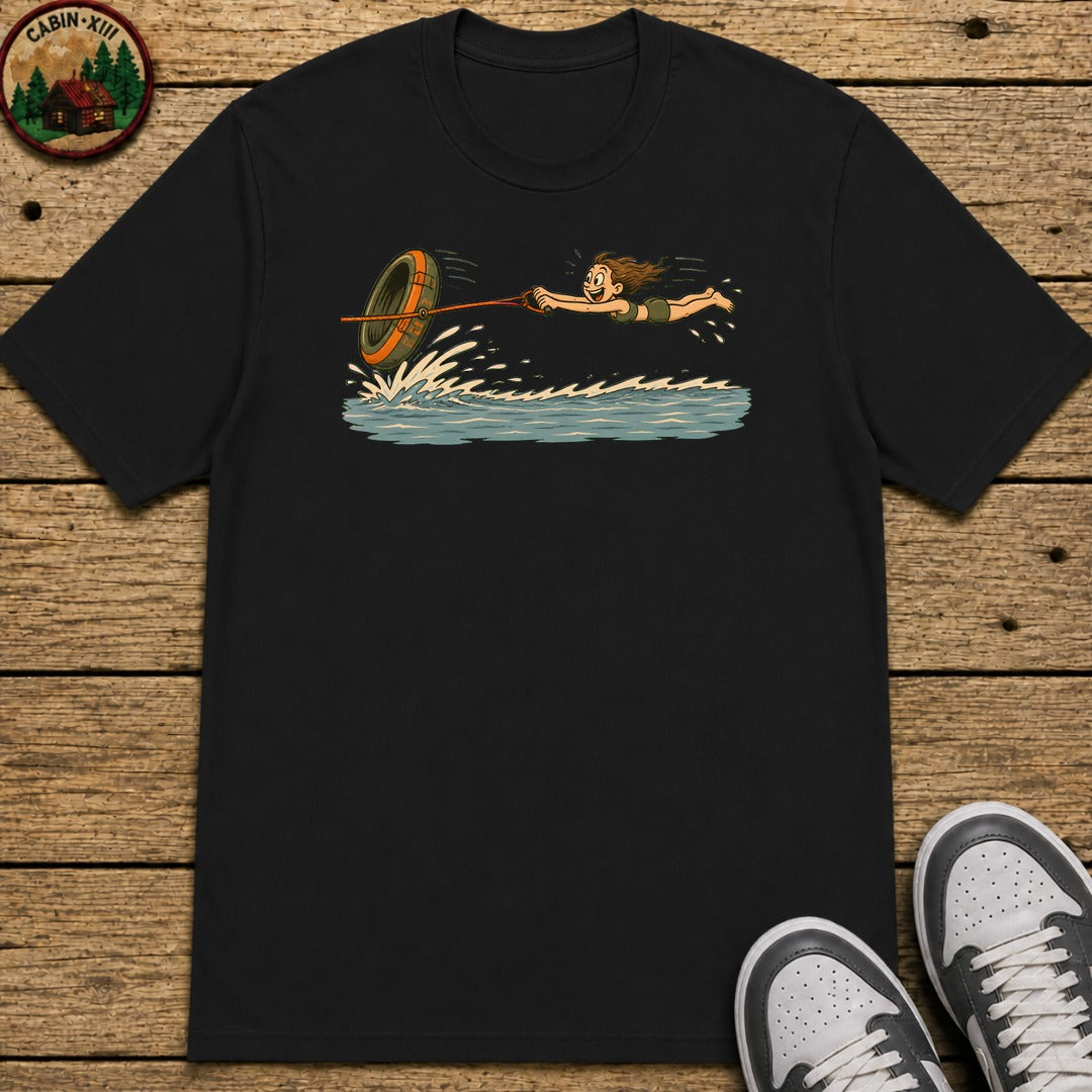 Lost The Tube Kids T-Shirt - Black