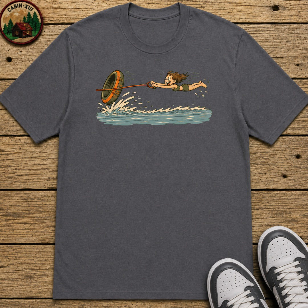 Lost The Tube Kids T-Shirt - Charcoal