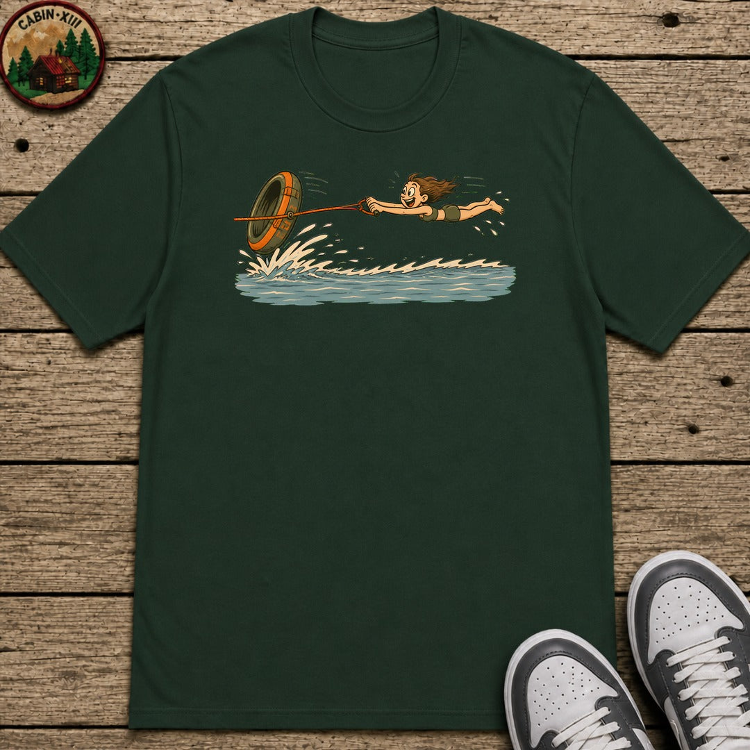 Lost The Tube Kids T-Shirt - Forest Green