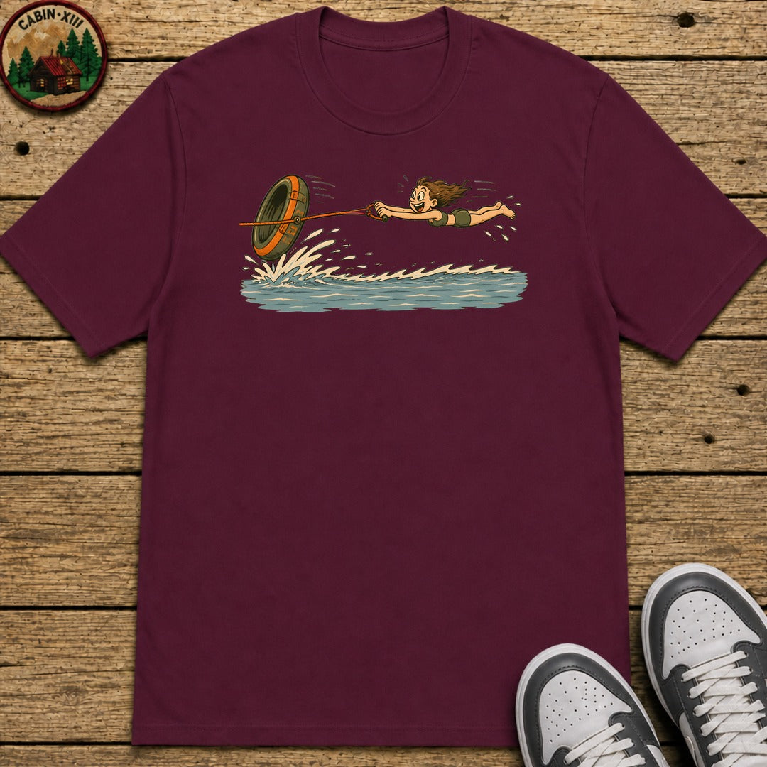 Lost The Tube Kids T-Shirt - Maroon