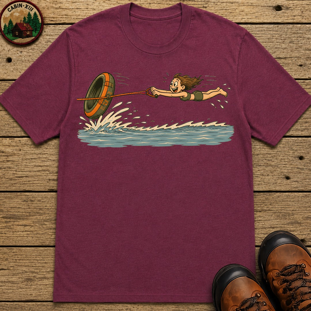 Lost The Tube T-Shirt - Berry
